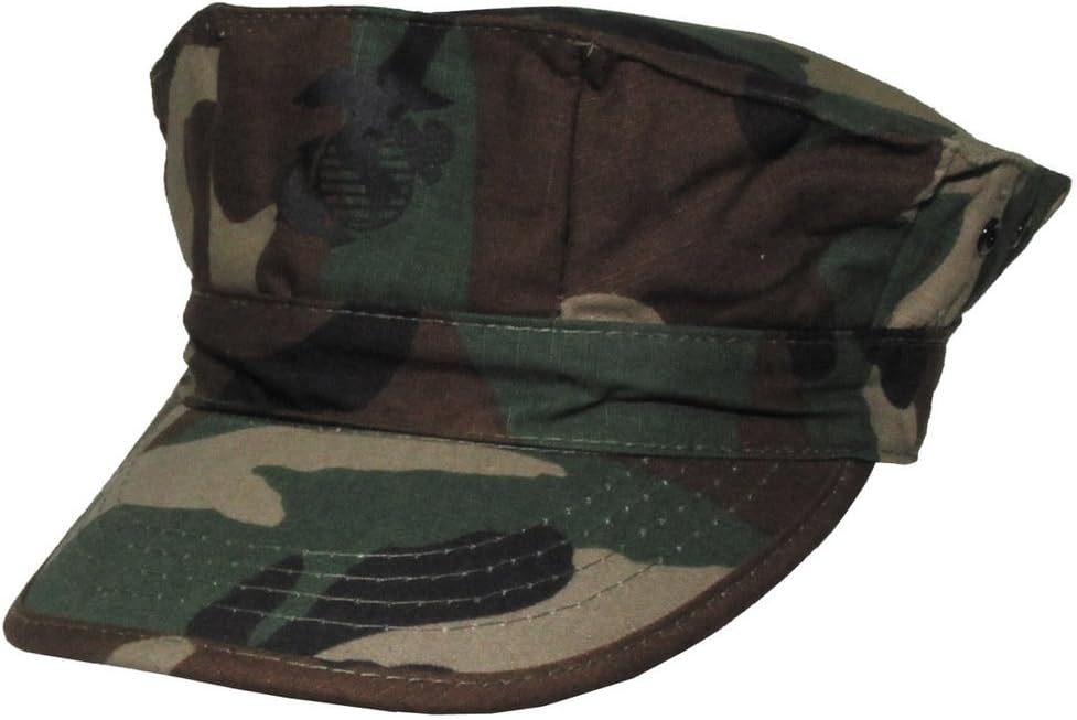 Gorra de estilo marine americano, color - Tarnfarbe, Woodland ...