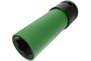 ATLIN Protective Lug Nut Socket for Mercedes Vehicles with 17mm Convex, Flower Head Lug Nuts