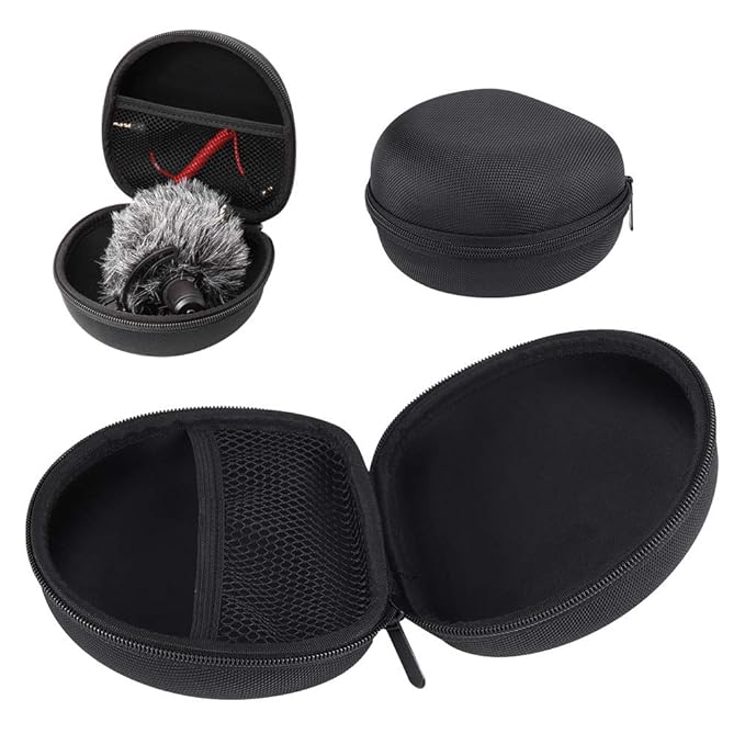 Topiky Microphone Protect Pouch, Portable Circular Amazon.co.uk Electronics