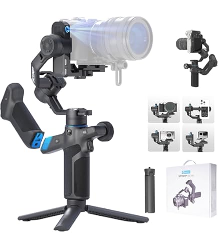 Amazon.com : FeiyuTech AK2000S Adv.[Official] Handheld 3 Axis DSLR