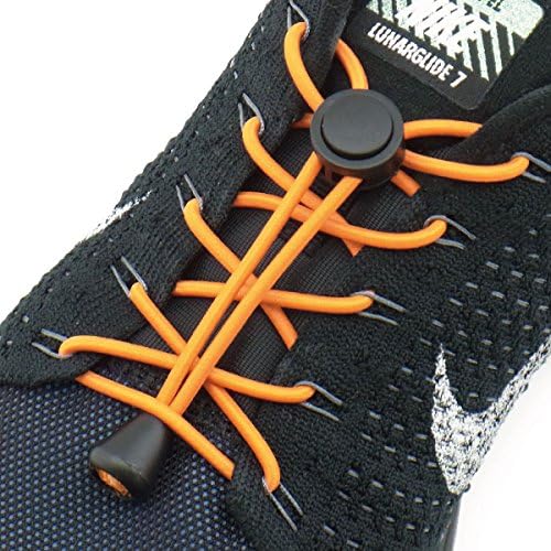 NEXARY Pack of 5 No loose No tie Elastic Shoelaces Inextricable-laces /incl.manual /ONE-touch Lock Easy to use Elastic Shoelaces for Kids, Adult, Sports, Outdoor, Exercise Black5 Gray2