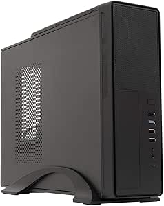 UNYKAch - Caja Slim MATX 2010, Black, 450W - 2xUSB 3.0 + ...