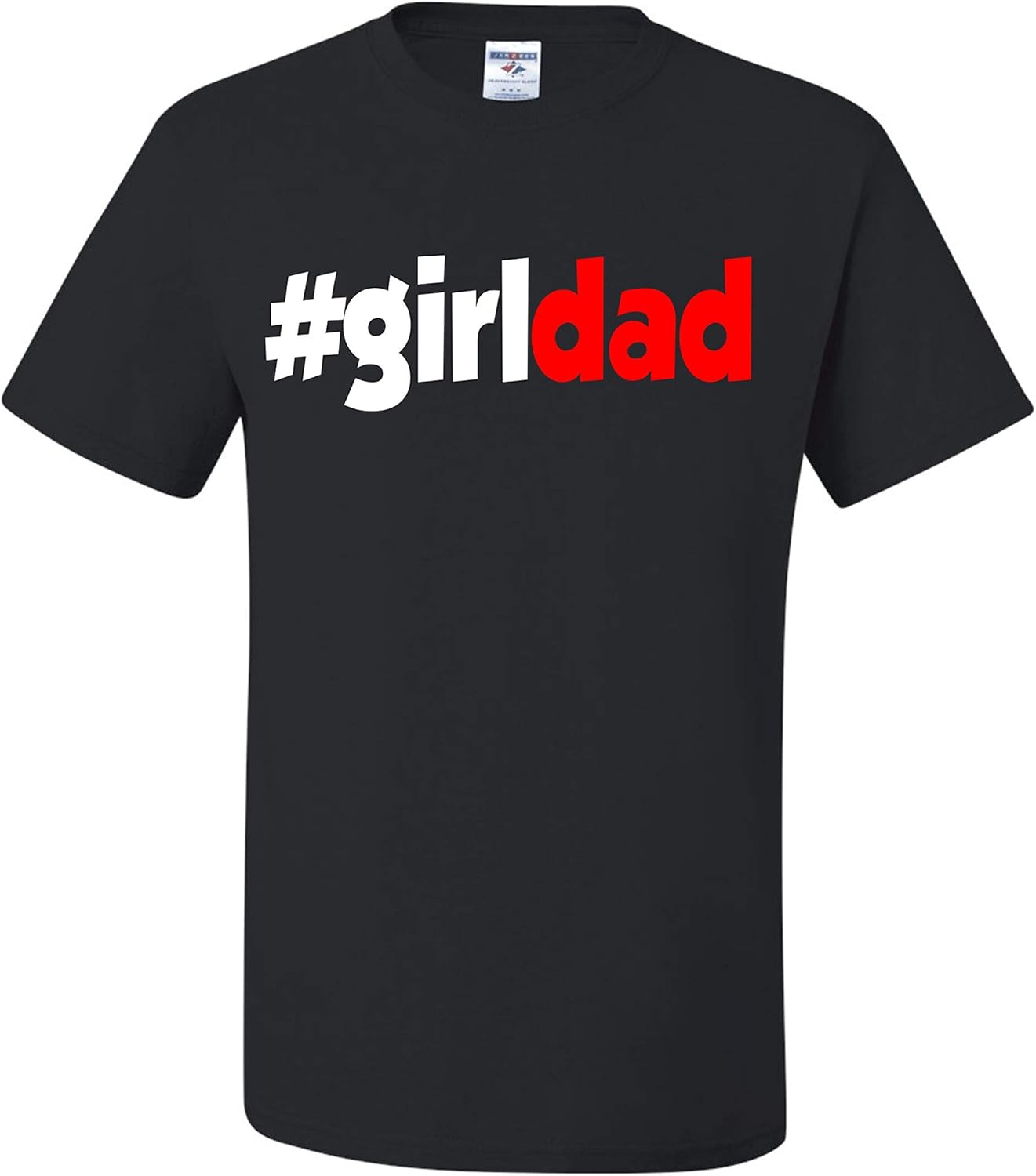 Father's Day Girl Dad (RED) Unisex TShirt Gift Clothing