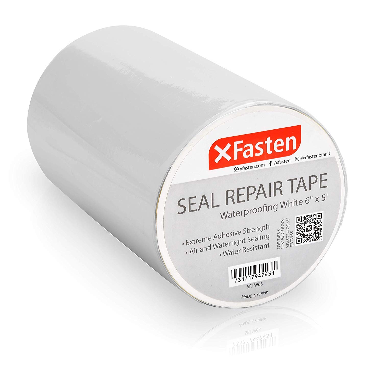 And Hvac Hose Repair Xfasten Waterproof Patch Seal Repair And Leak Shield Tape Weatherproof Water Barrier Tape For Chimney White 6 Inch X 5 Foot Boat Roof Duct Tape Industrial Scientific Rayvoltbike Com