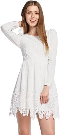 white dress petite size