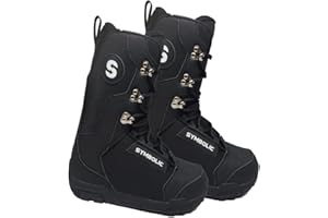 Symbolic UL Forum Black Snowboard Boots Men Women 6 7 8 9 10 11 12 13 14 15 Fit Strap in Bindings Freeride Freestyle Alll Mountain
