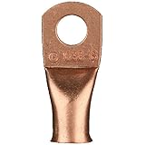 Install Bay Copper Ring Terminal 6 Gauge 3/8 Inch 25 Pack - CUR638