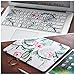 MacBook Air 13 Inch Case(A1369 & A1466, Older Version 2010-2017 Release), TeenGrow Plastic Hard Protective Laptop Case Shell with Keyboard Cover Only Compatible MacBook Air 13 Inch, Banana Leaf