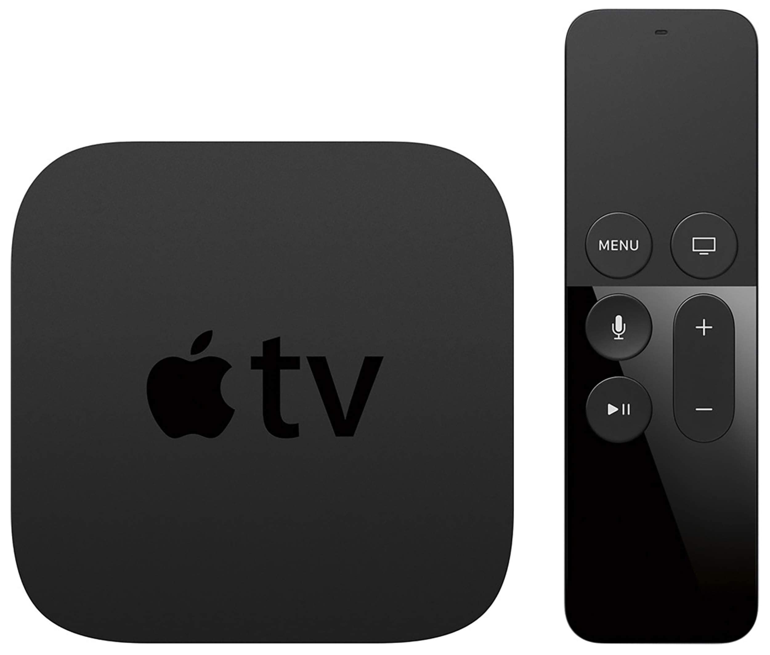 Apple TV 4K HD 32GB Streaming Media Player HDMI with Dolby Digital and Voice search by Asking the Siri Remote, Black, MQD22LL/A-32G (Renewed)