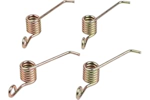 4-Pack 330105 Lawn Mower Blade Springs for 16 Inch Power Rake, Heavy Duty STEELs Tine Replacement Parts Kit, Dethatcher Repai