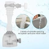 Haofy Faucet Extender Water Saver 13cm Gray Movable Kitchen Valve Spray view 2