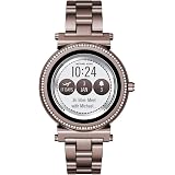Michael Kors Women's MKGO Gen5e Silicone Touchscreen Smartwatch, Color:  Pink (Model: MKT5116) : Amazon.com.mx: Electrónicos