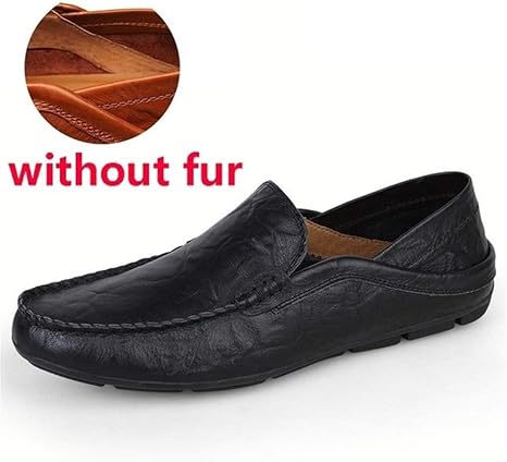 Amazon Co Jp ビジネスシューズ ビッグサイズのカジュアルメンズローファー春と秋のメンズモカシンシューズレザーメンズフラットシューズで35 47スリップ Color Hei Se Without Fur Shoe Size 11 ホーム キッチン