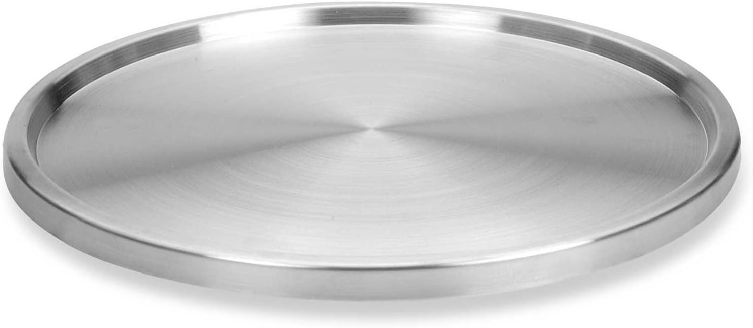 4 Stück Lazy Susan Drehteller Aus Acryl – 20 Cm Durchmesser, 360° Drehbar, Für Küche & Deko