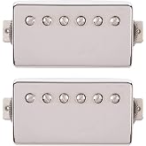 Seymour Duncan Slash 2.0 - Set - Nickel Cover - Humbucker | Hotter Slash tone adds punch, bite and clarity while keeping Alnico 2 sustain. Made for Classic Rock and Hard Rock.