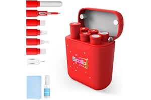 Ecasp Cleaner Kit for AirPod, Multi-Tool iPhone Cleaning Kit, Cell Phone Cleaning Repair & Recovery iPhone and iPad (Type C) Charging Port, Lightning Cables, and Connectors