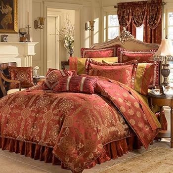 Amazon.com: Croscill Madrid Comforter, Bed Skirt and Sham