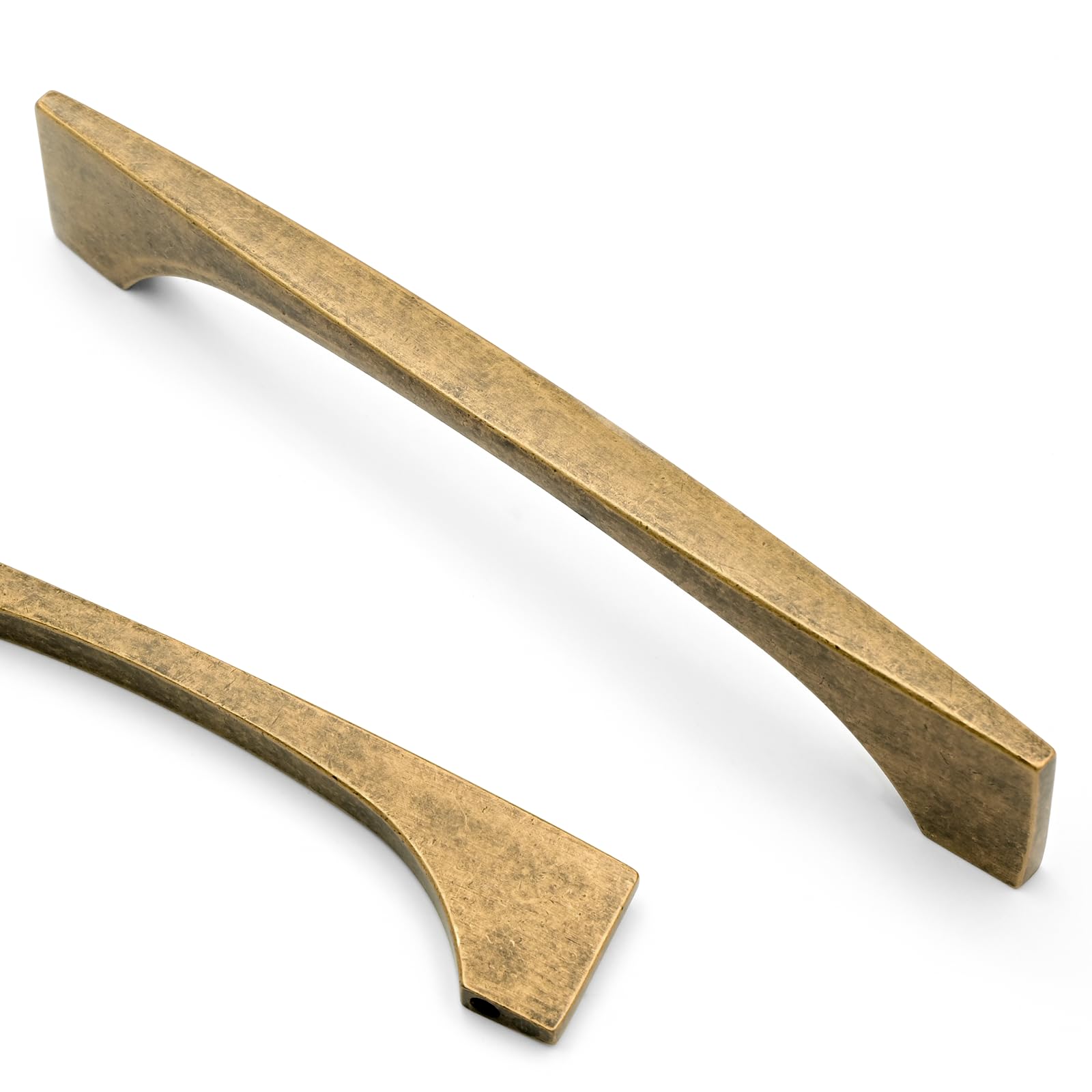 Photo 1 of Asidrama 10 Pack 5 Inch(128mm) Antique Brass Kitchen Cabinet Handles, Cabinet Pulls Kitchen Cabinet Hardware for Cupboard Drawer Pulls