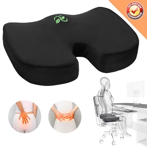 Coccyx Seat Cushion Orthopedic Memory Foam Car Seat Cushion