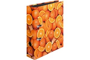 Herlitz 8cm A4 Lever Arch File - Oranges