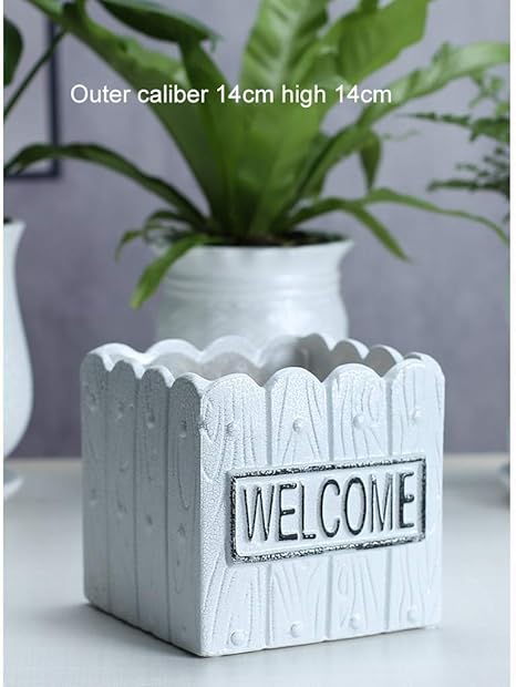 Amazon 小さい花 植物およびハーブのために適した家およびオフィスのための植木鉢の現代装飾的な園芸 Color A104 観葉植物 オンライン通販