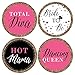 Big Dot of Happiness Girls Night Out - Bachelorette Party Name Tags Badges Sticker Set 12