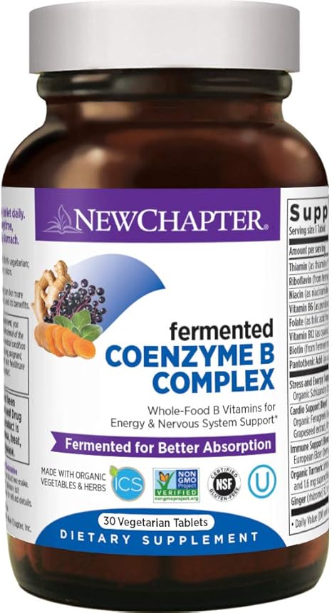 Amazon Com New Chapter Vitamin B Complex Elderberry Fermented
