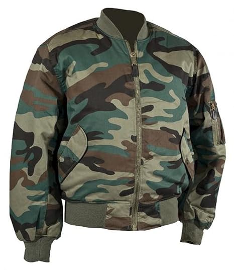 MA1 Blouson Bomberjacke Woodland S-XXL