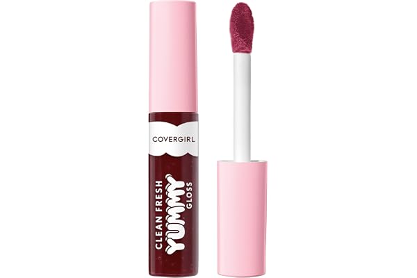 COVERGIRL - Clean Fresh Yummy Gloss, yummy formula, infused with Hyaluronic Acid and naturally-derived Antioxidants, for inst