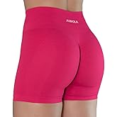AUROLA Intensify V2.0 Women's Workout Shorts Athletic Running Shorts, Seamless High Waist Gym Yoga Shorts