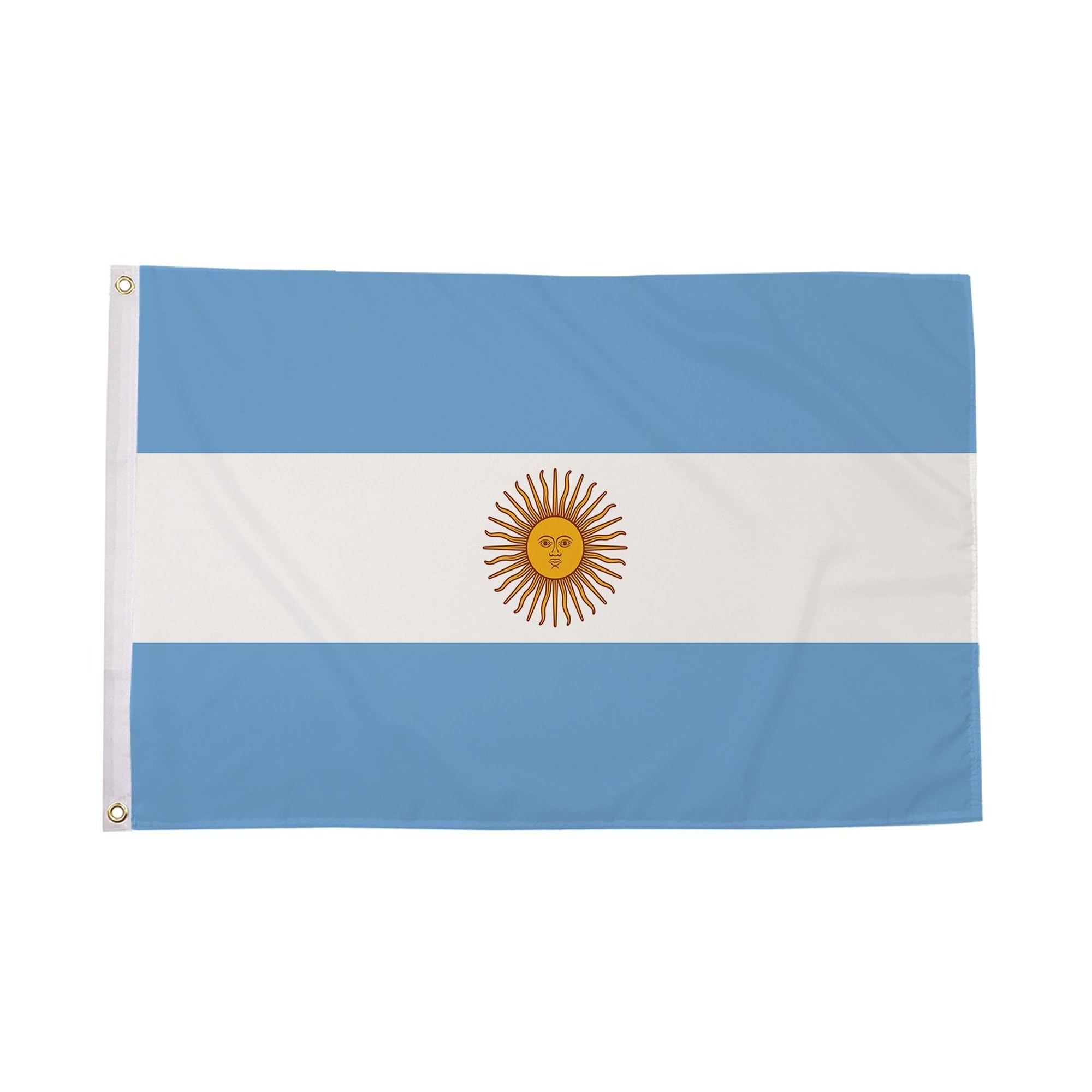 Flagtex Argentina Flag Small 3ft x 2ft (90cm x 60cm) - Argentinian National Banner Weather Resistant Polyester for Outdoor Display Garden Sports Events Celebrations — image 1
