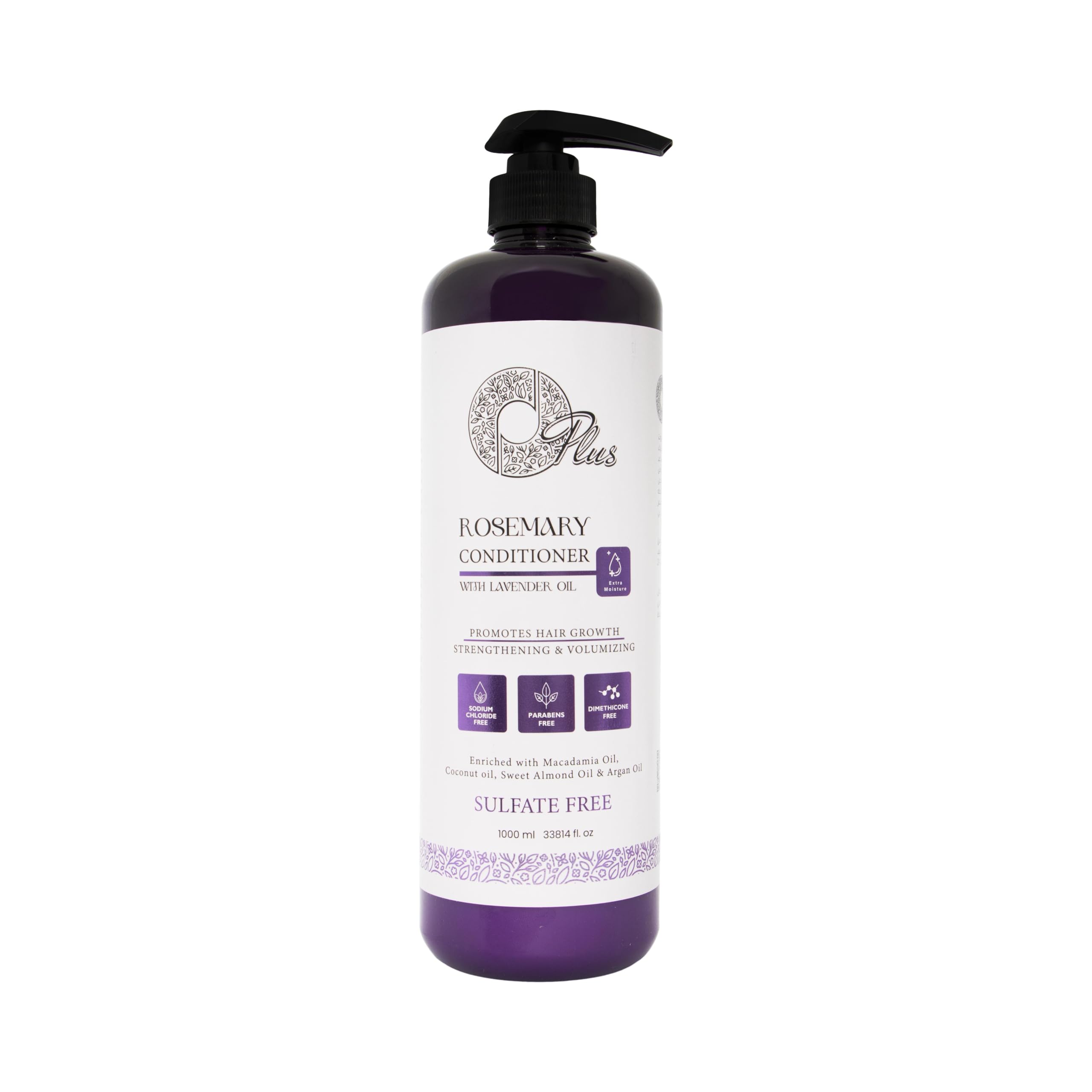 Oplus Argan Hair Shampoo Sulfate-Free Moisturizing Cleanser for Dry & Damaged Hair | Enriched with Argan, Macadamia, Coconut & Almond Oils | UV & Heat Protection | Color-Safe Daily Use