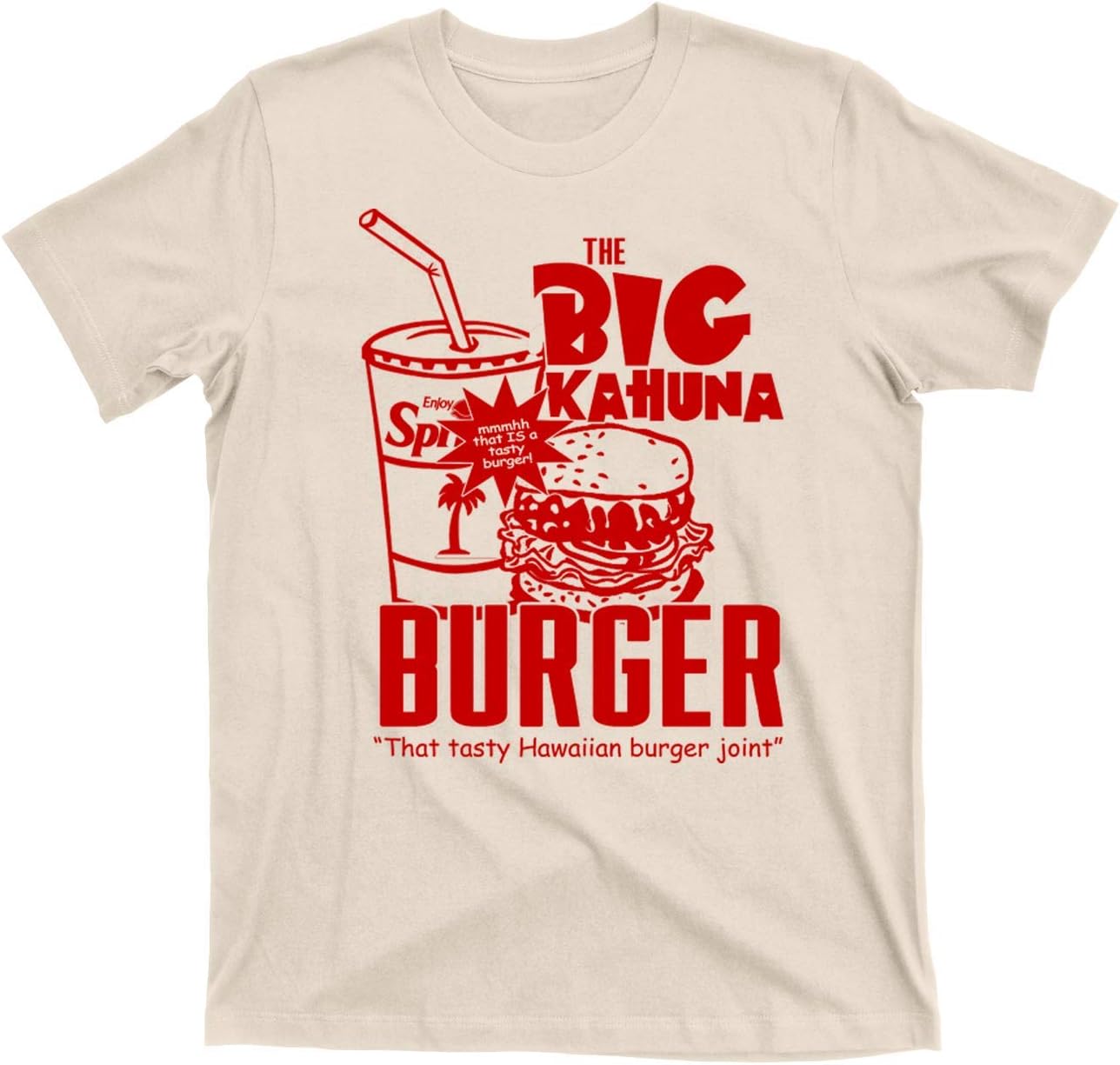 Big Kahuna Burger Pulp Fiction Movie Jules Winnfield Hawaiian Joint tee t Shirt