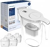 Philips Taste+ Water Filter Jug 2.6L with 4 Replace Cartridges White view 2