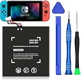 HAC-003 Battery, 4800mAh Replacement Battery for Nintendo Switch 2017 Game Console HAC-001 HAC-A-BPHAT-C0 HAC-S-JP Internal B