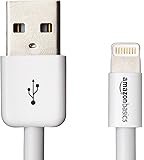 AmazonBasics Apple Certified Lightning to USB Cable - 3 Feet (0.9 Meters), White