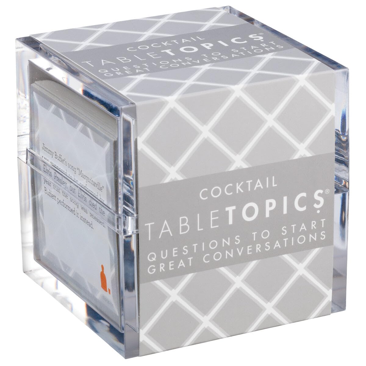 TableTopics - Cocktail: Questions To Start Great Conversations (Silver)