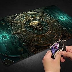 Premium Stitched MTG Playmat with Zones and