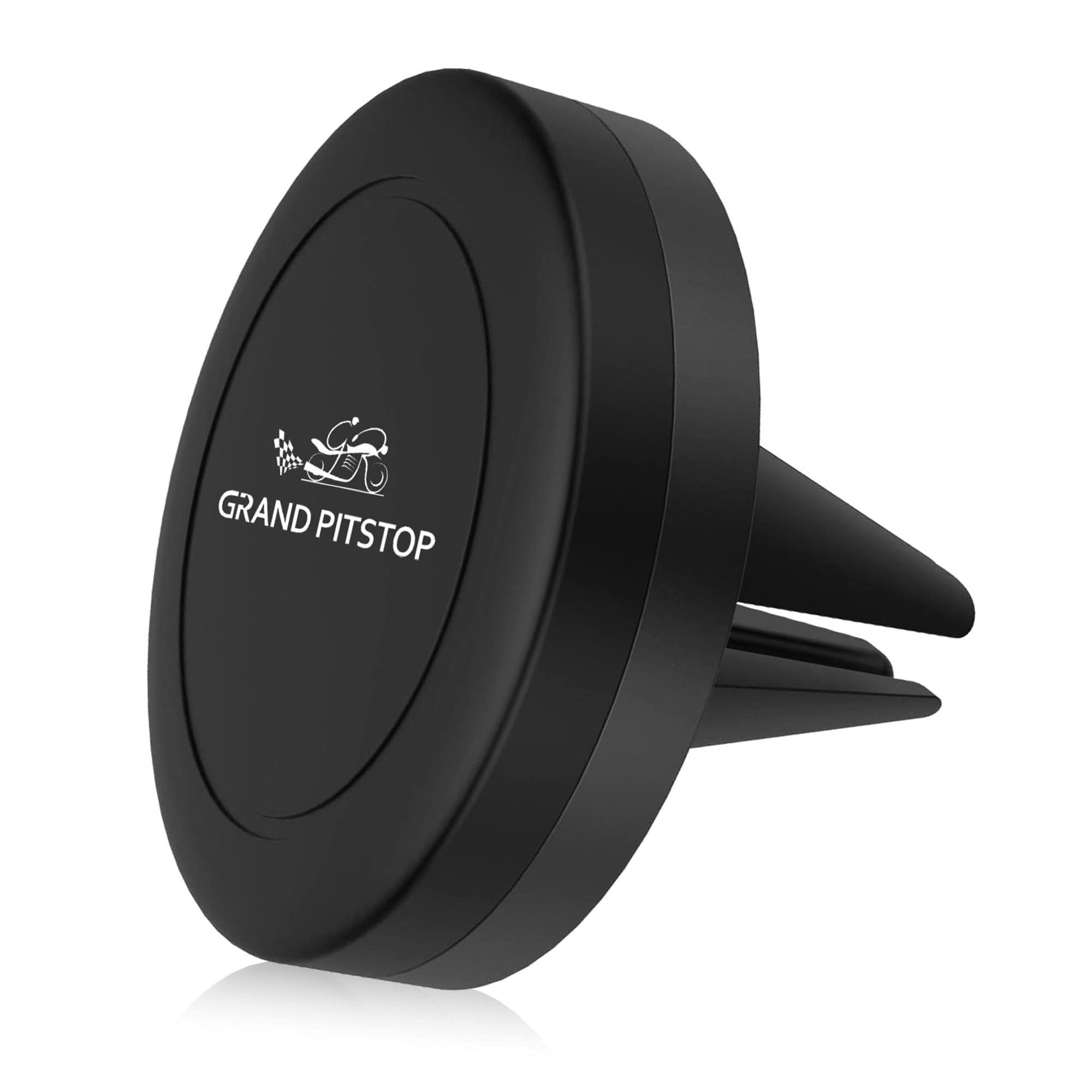 Photo 1 of GRAND PITSTOP Magnetic Phone Holder for Car Strong Magnetic Air Vent CarCellphone Mobile Mount [360° Rotation] Hand Free for iPhone, Samsung, Google, Huawei, Nokia Other Smartphones Black