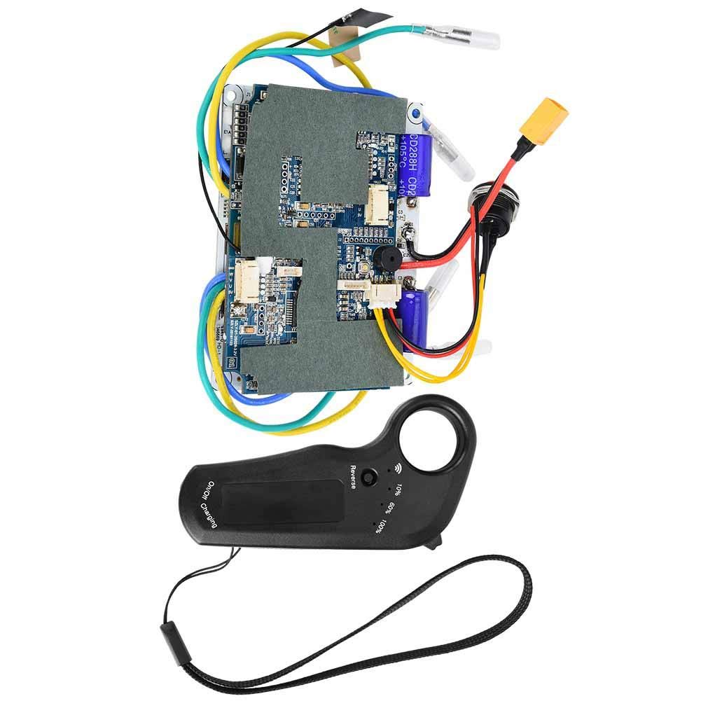 Electric Skateboard ESC Motor, 24V/36V Single Dual Drive Electric Skateboard Longboard Motor Controller ESC Remote Control for Scooters, Wheelbarrows, Torsion Cars, Balance Cars(T2 Dual Drive 1300W)