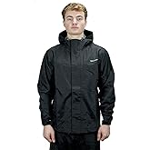 Vallation Outerwear Men's Dark Rain Jacket