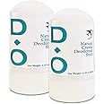 D-O 100% Natural, Crystal Deodorant Stick - Mini Travel Size, 2.125 Oz, No Aluminum Chlorohydrate, Parabens, Propyls, or Other Chemicals (2 Pack)