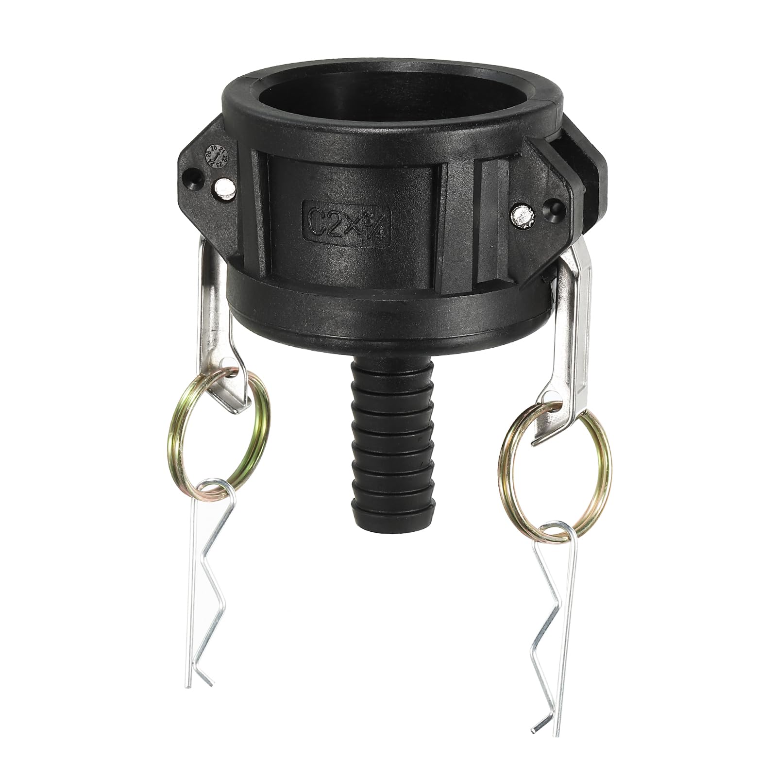PATIKIL IBC Tote Adapter 2" Cam Lock to 20mm Barb Fitting, 275-330 Gallon Drain Adapter Fitting for Tank Garden Watering Hose