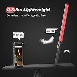 RoadHero 8 Pack Traffic Wand, 21Inch Led Traffic