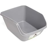 So Phresh by Petco Scatter Shield High-Back Litter Box Grey Large 18.5" L X 15" W X 8.5" H