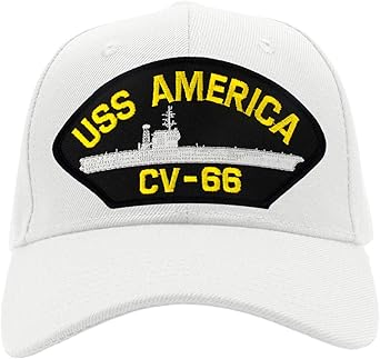 Collectibles 1613 Ballcap Free Ship 33010 Uss America Cv 66 Hat Brand New Militaria Date Unknown