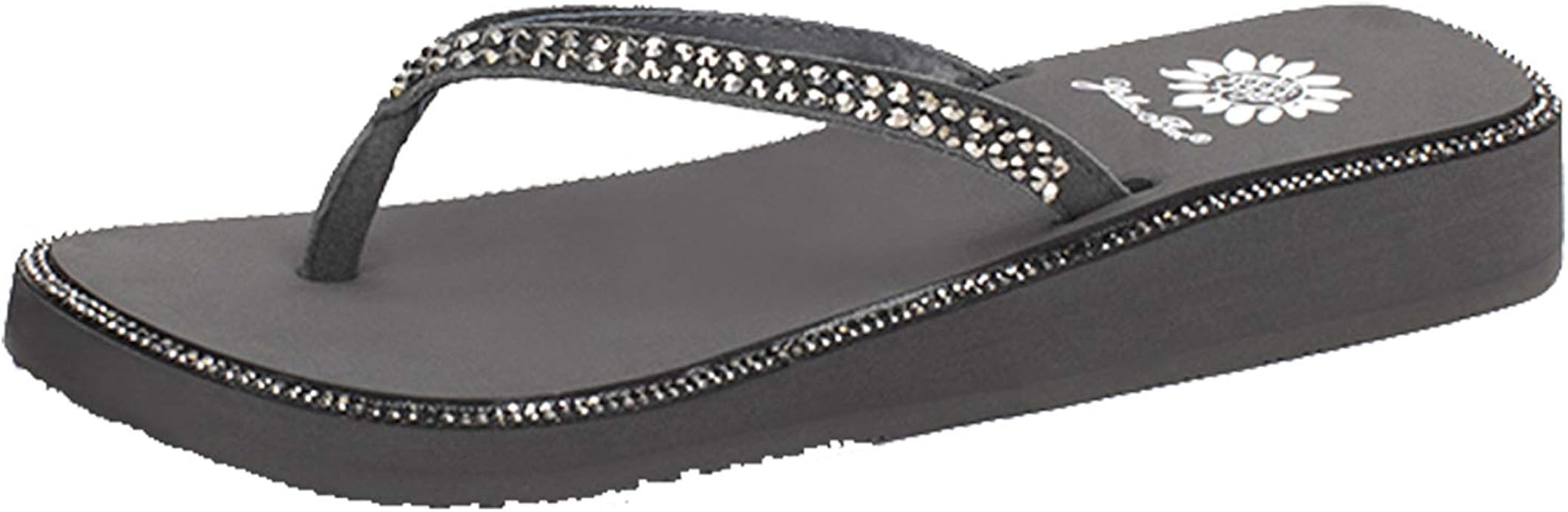 yellow box women's jello sandal