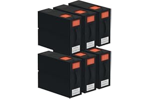 Aokeyee Bed Sheet Organizers and Storage - 6 Pack (Queen Or King Size), Foldable Storage Bins Closet Organizers And Containers for Duvet Covers, Blankets, Pillowcases, Bedding Clothes, Black