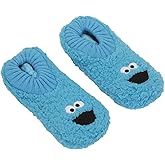 Bioworld Sesame Street Cookie Monster Themed Women's Slipper Sock