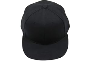 L.O.G.A. Kid's Youth Plain Flat Bill Snapback Caps(More Colors)